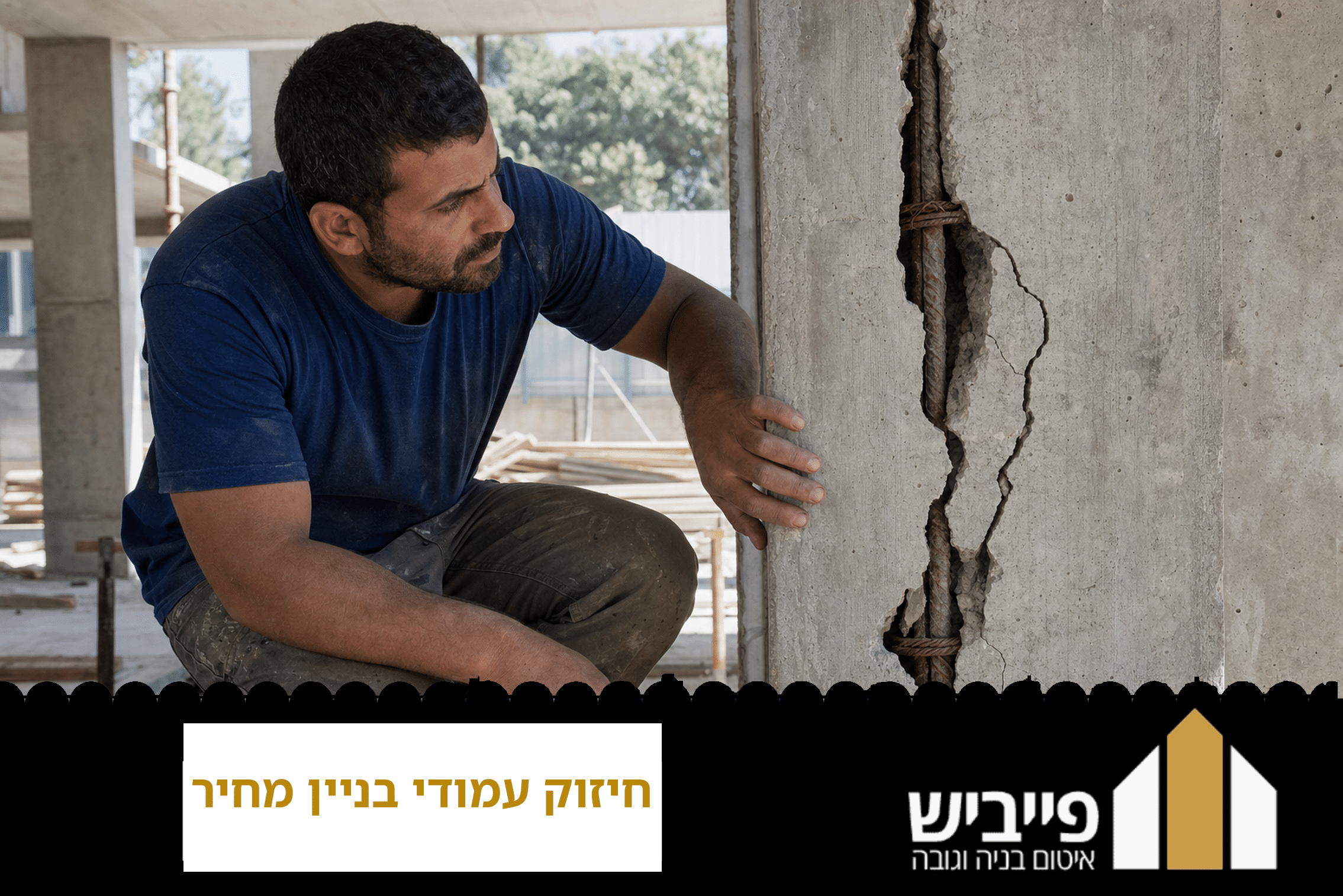 חיזוק עמודי בניין מחיר