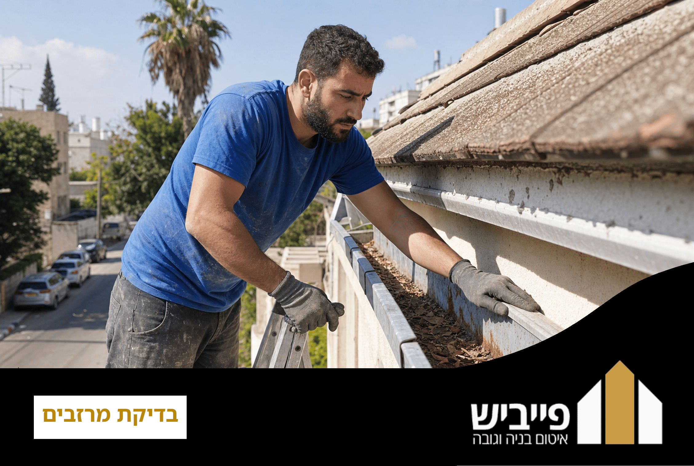 בדיקת מרזבים