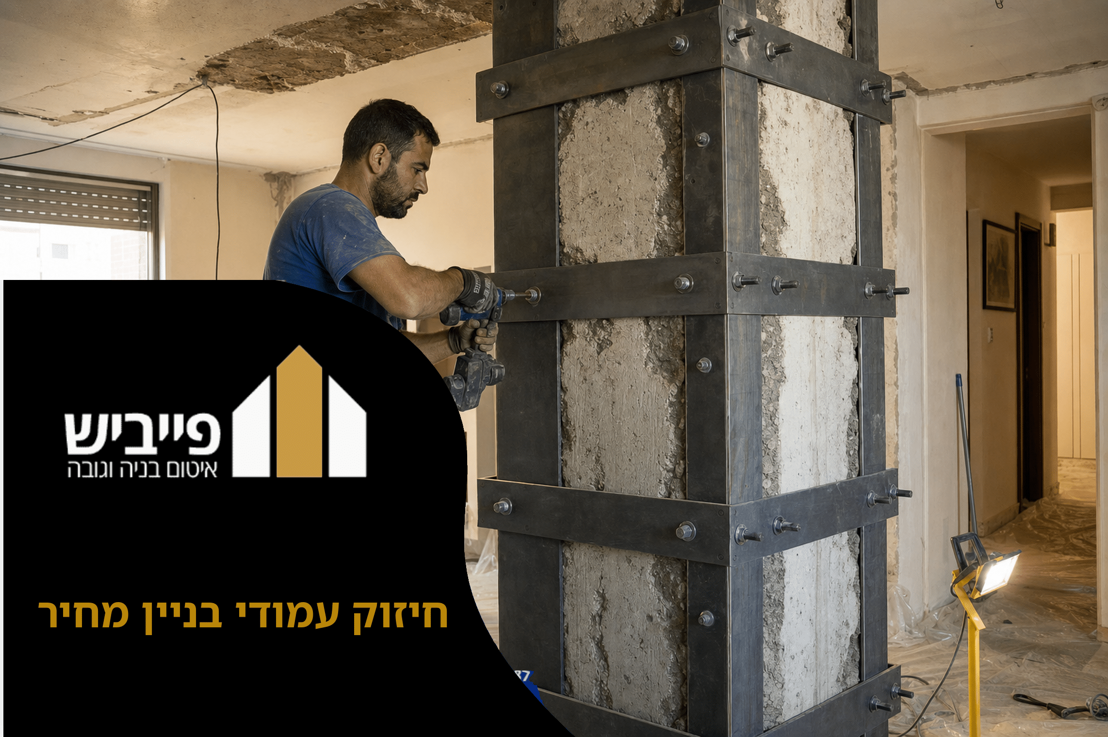 חיזוק עמודי בניין מחיר