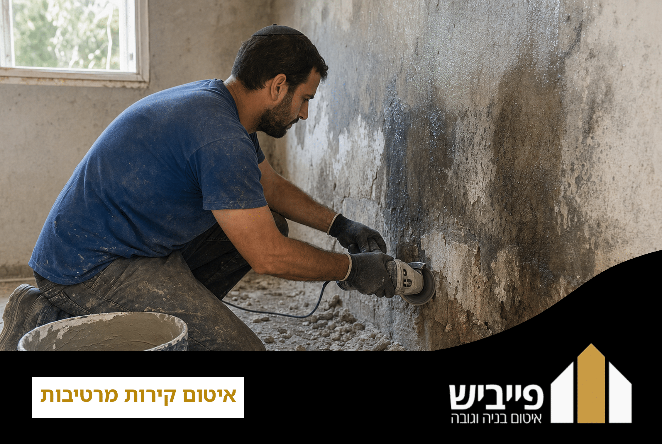 איטום קירות מרטיבות