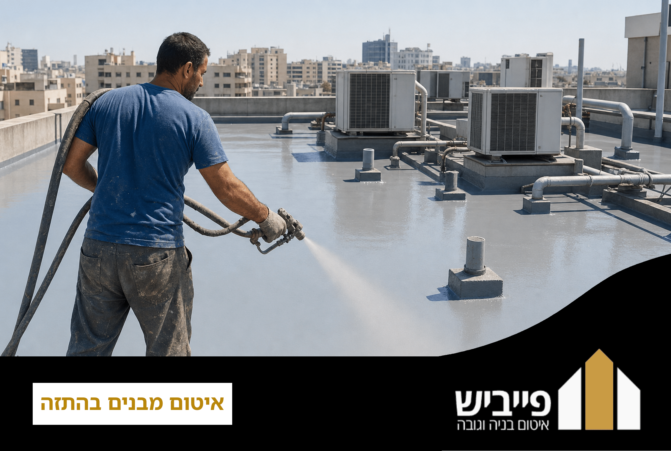 איטום מבנים בהתזה
