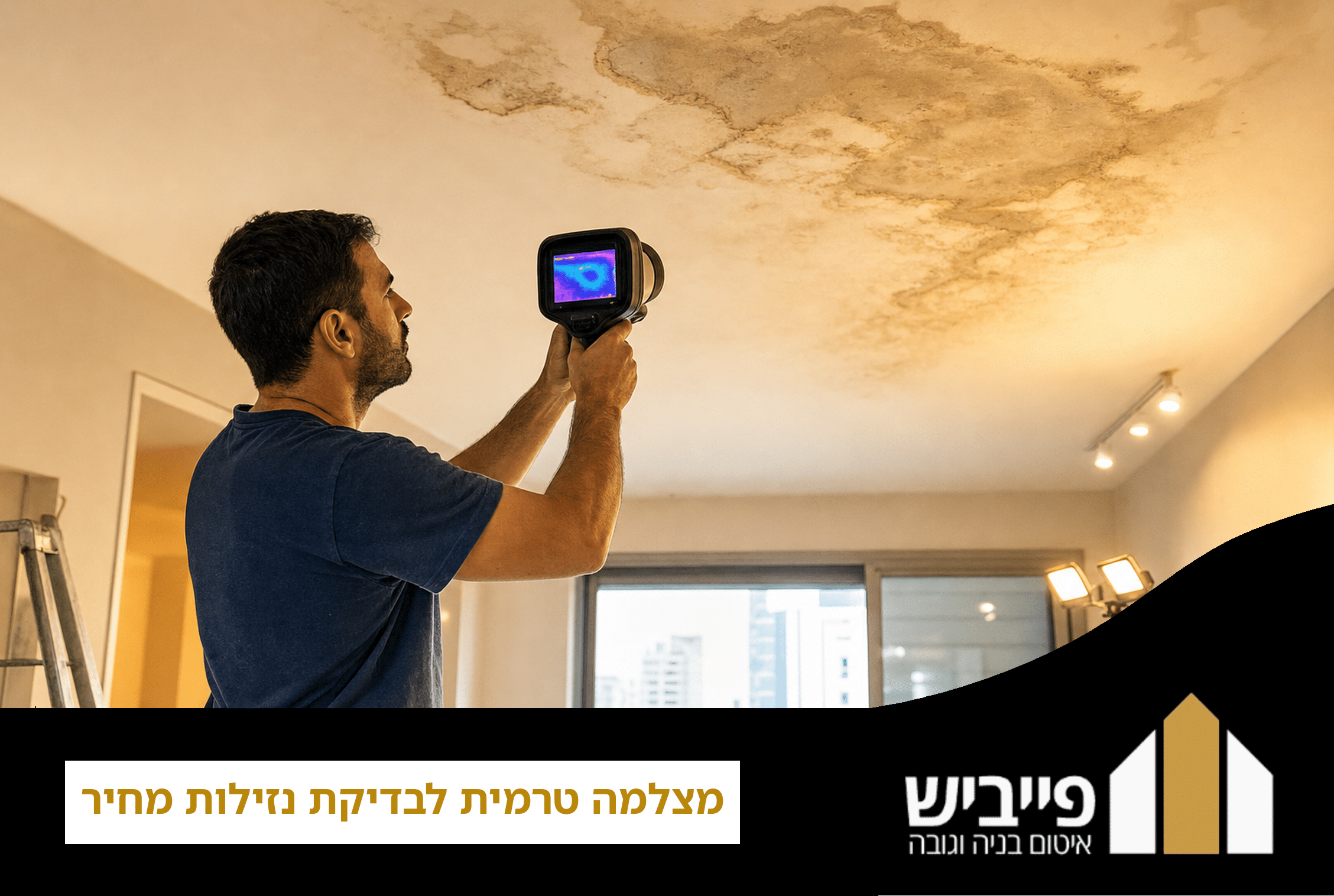 מצלמה טרמית לבדיקת נזילות מחיר