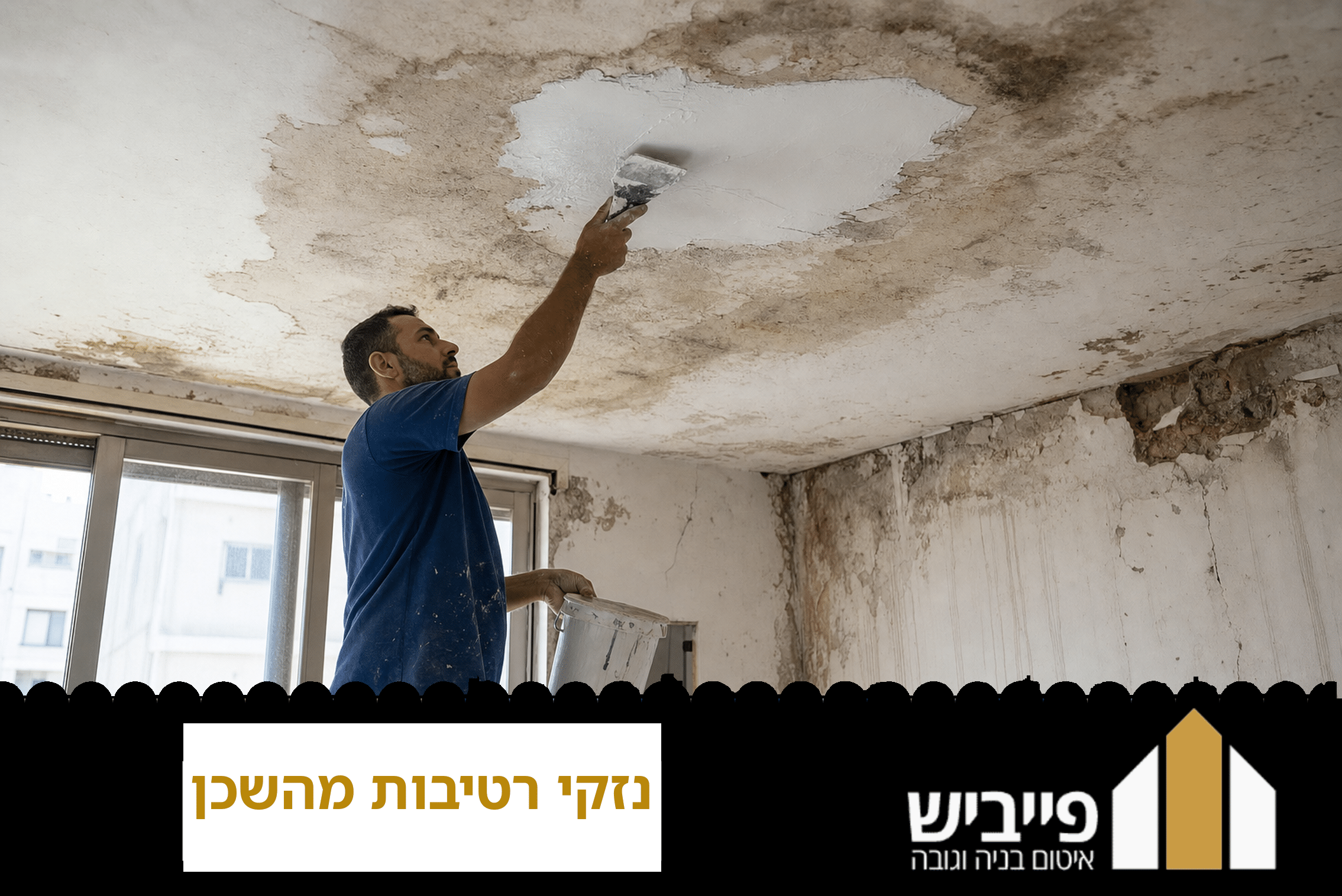 איתור מקצועי של נזילות בדירה באמצעות מצלמה תרמית לזיהוי נזקי רטיבות מהשכן