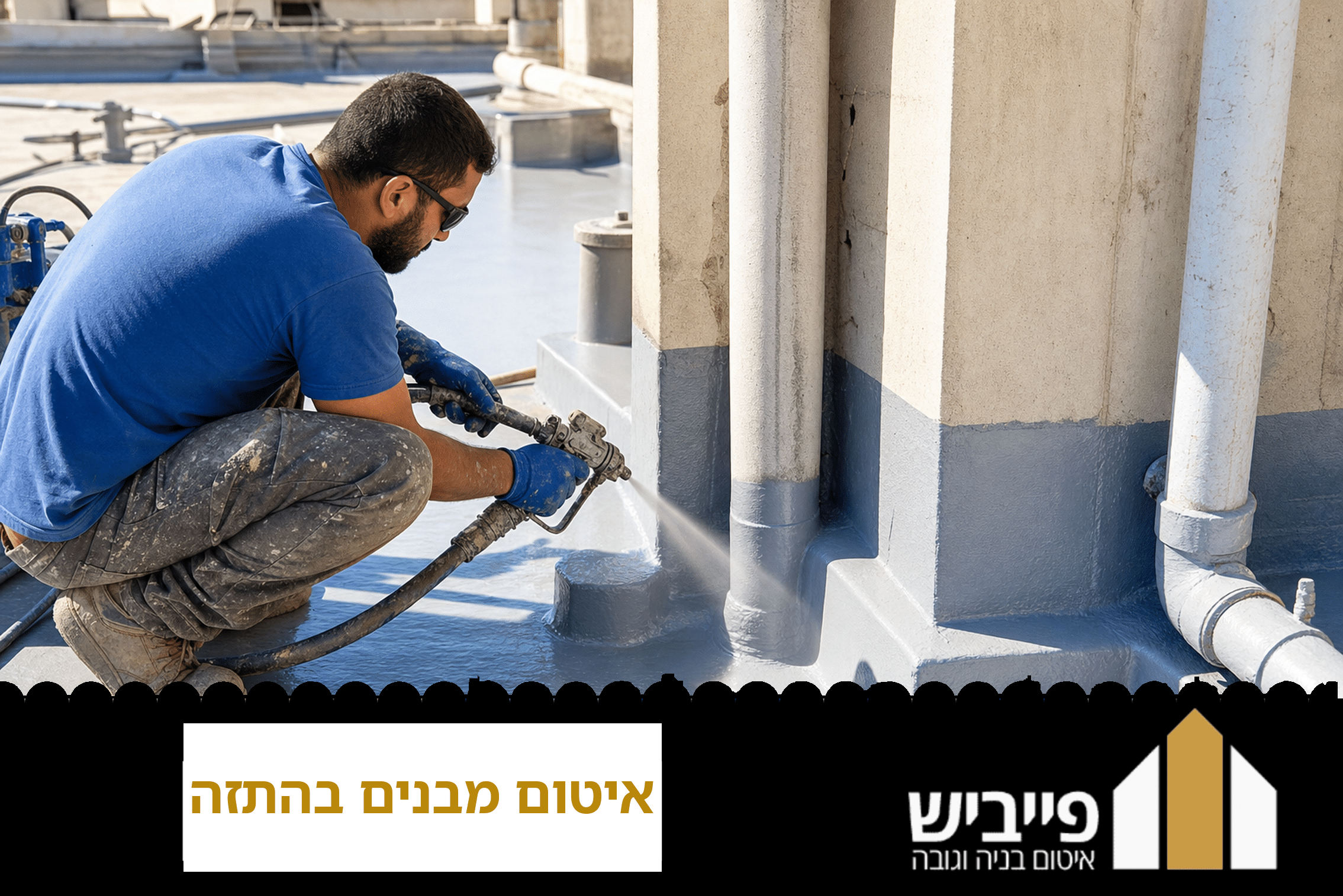 איטום מבנים בהתזה