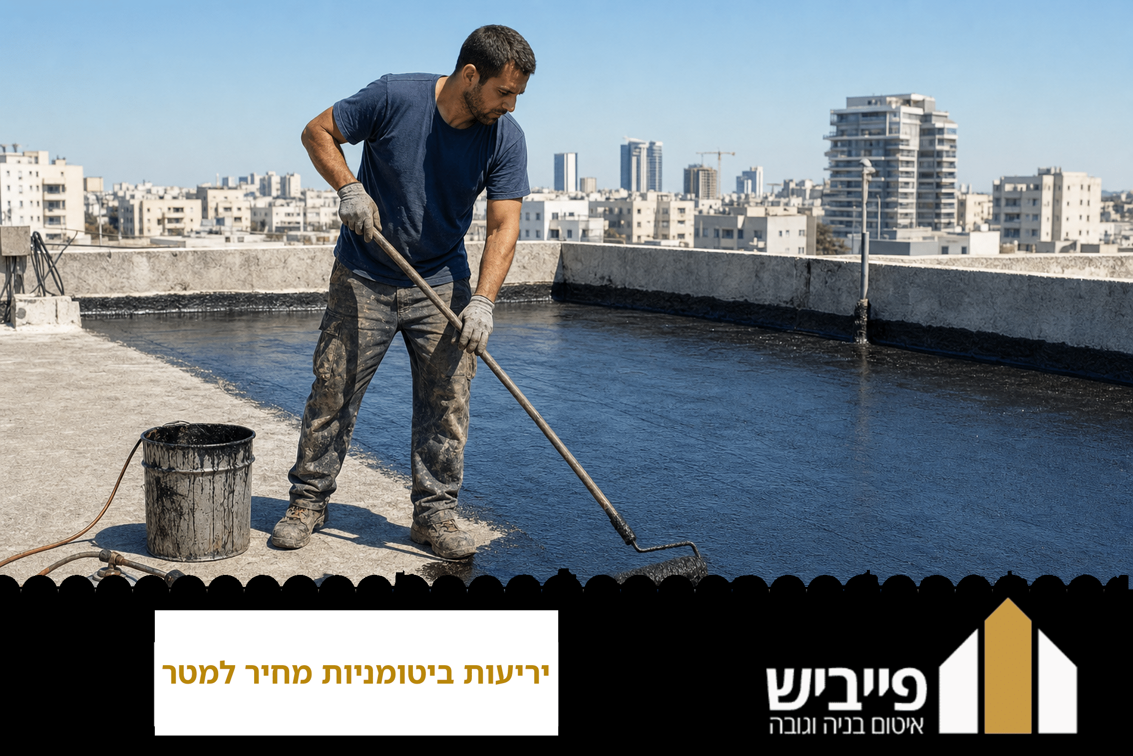 השוואת מחירים של יריעות ביטומניות לפי עובי וסוג לאיטום גגות ומרפסות