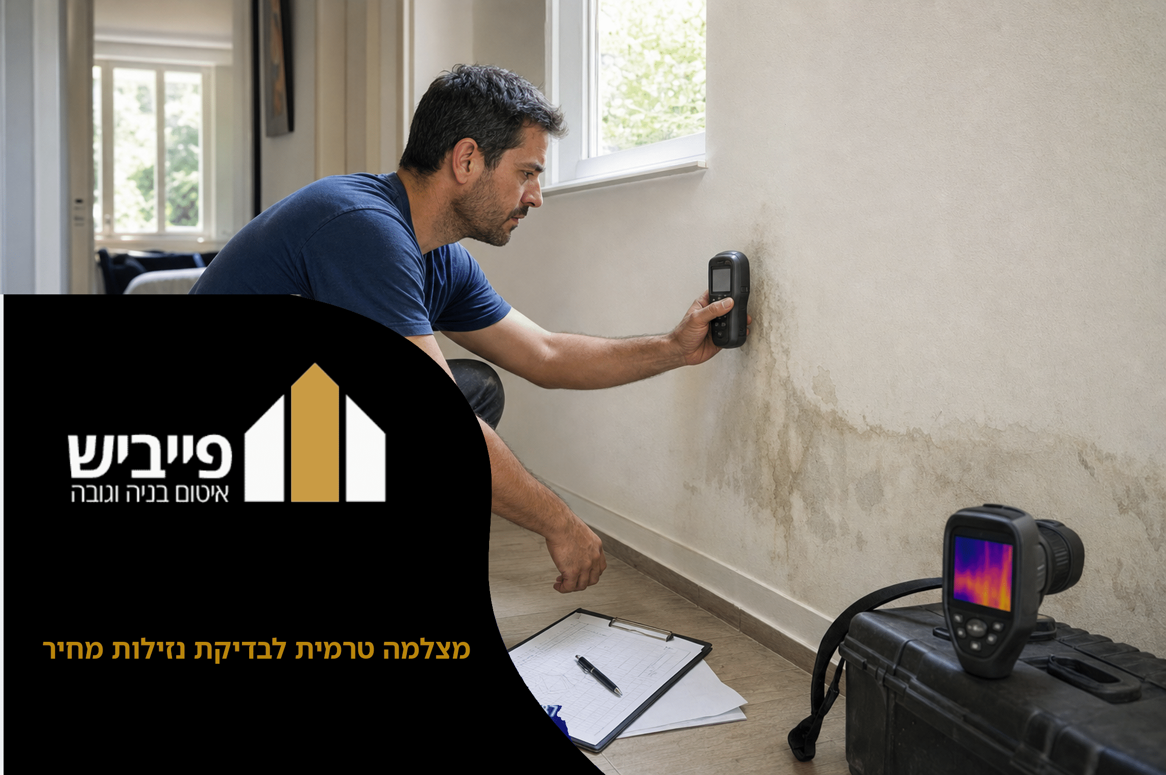 מצלמה טרמית לבדיקת נזילות מחיר
