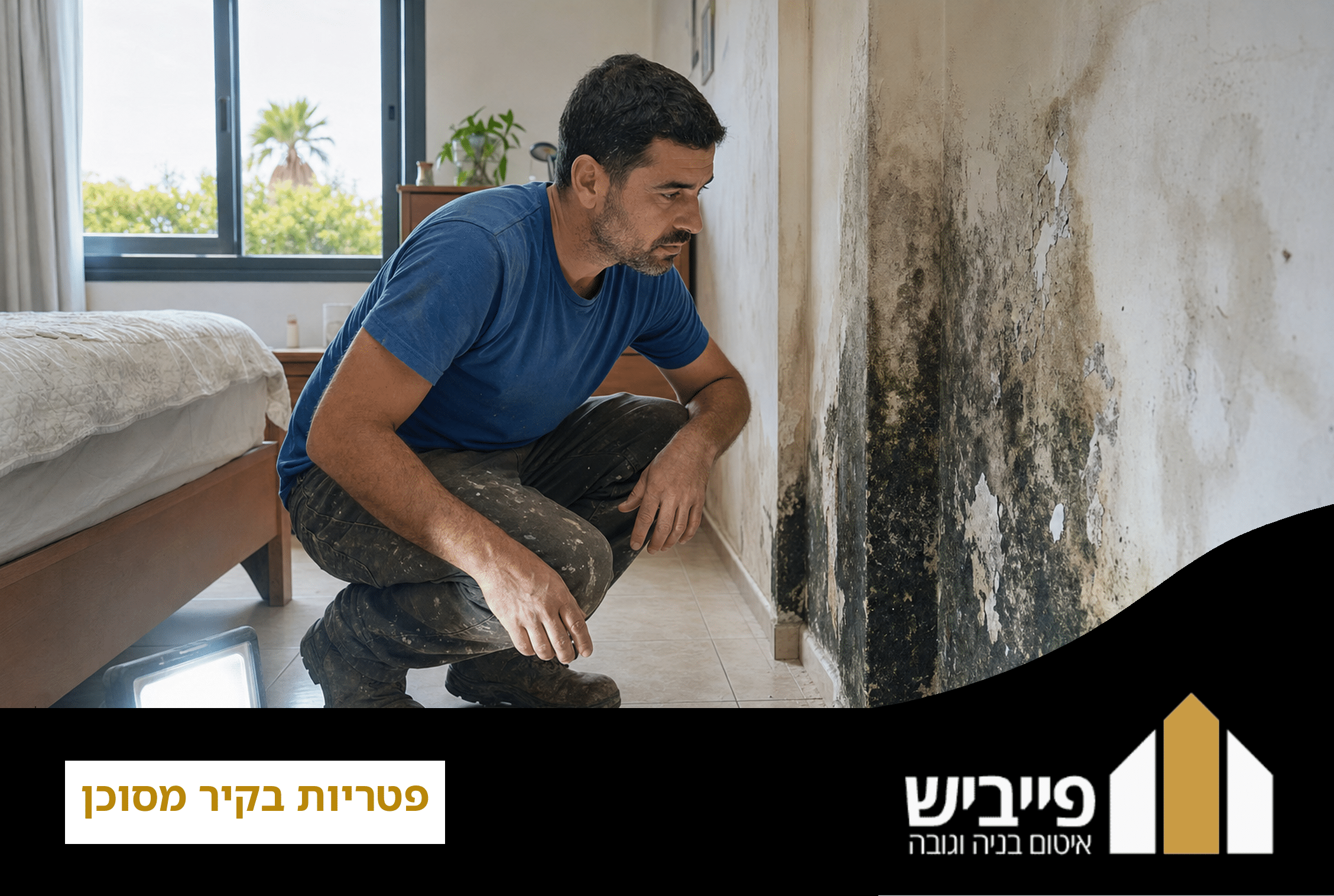 פטריות בקיר מסוכן