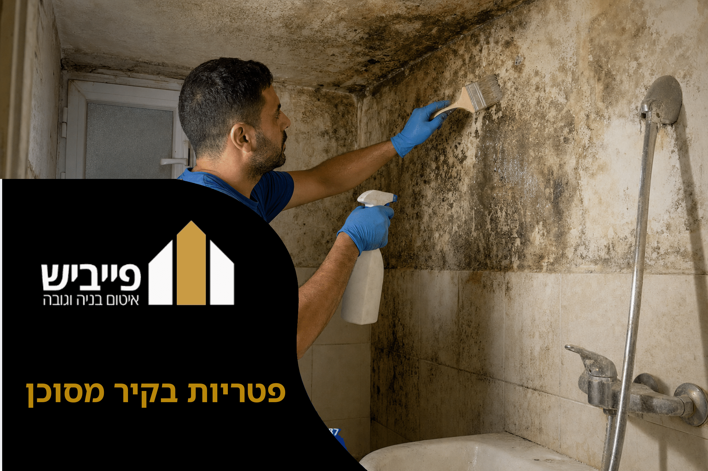 פטריות בקיר מסוכן